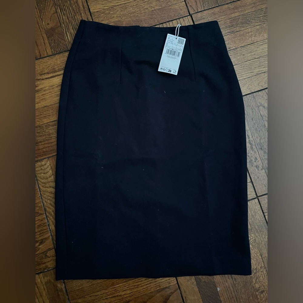 NWT.  Black MANGO PENCIL SKIRT.SMALL #CBK